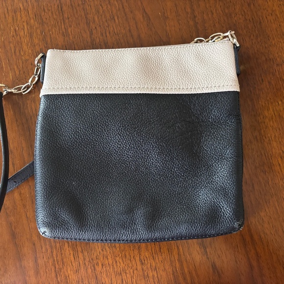 Kate Spade Black and Cream Crossbody Bag - Picture 3 of 4